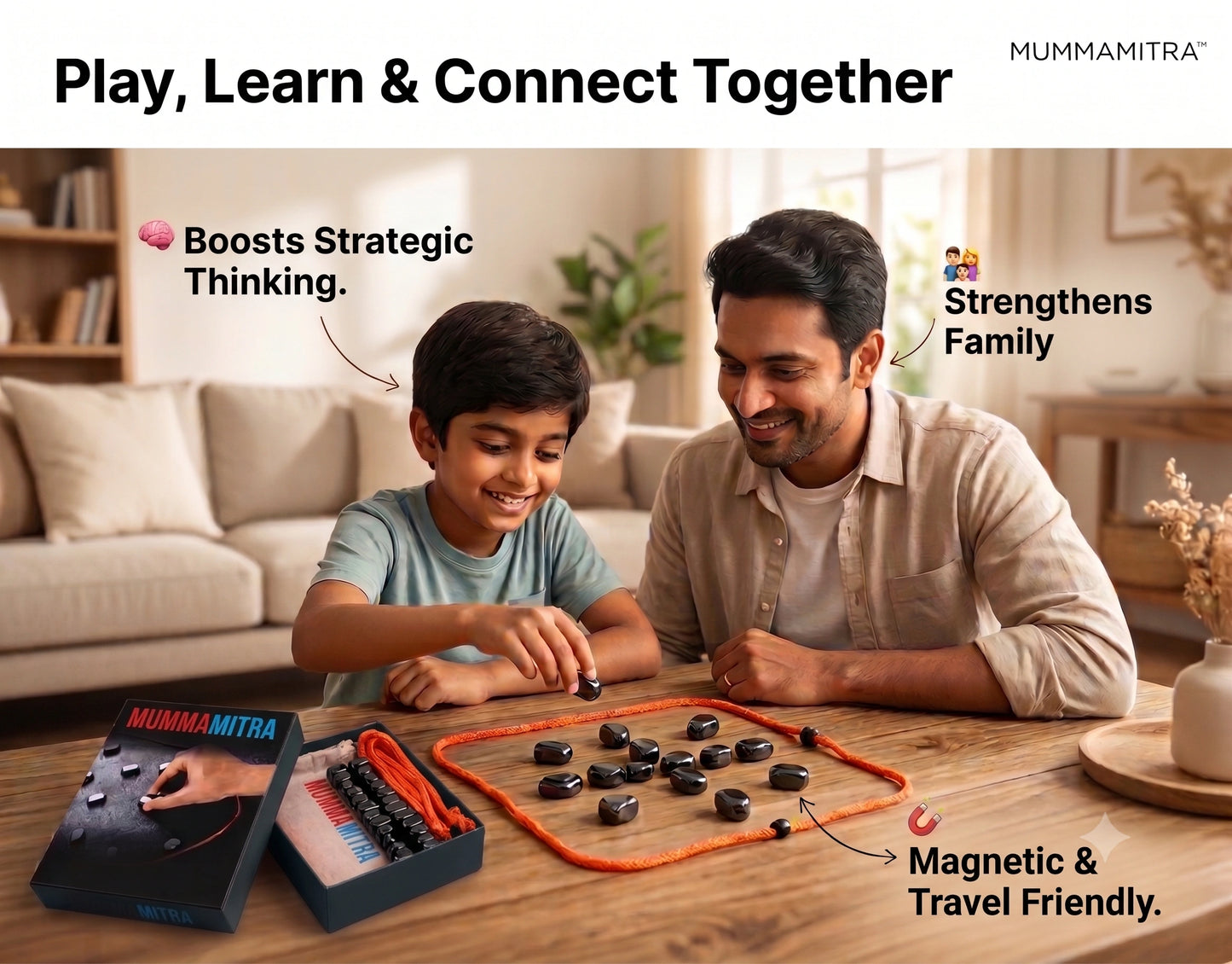 MagneticField – Invisible Magnetic Game | Boosts Strategic Activity | Family Game