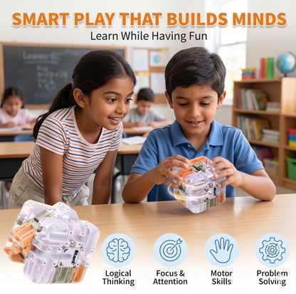RollingCube™  – Interactive Learning Toy | Rolling Motion Play | Boosts Focus & Curiosity