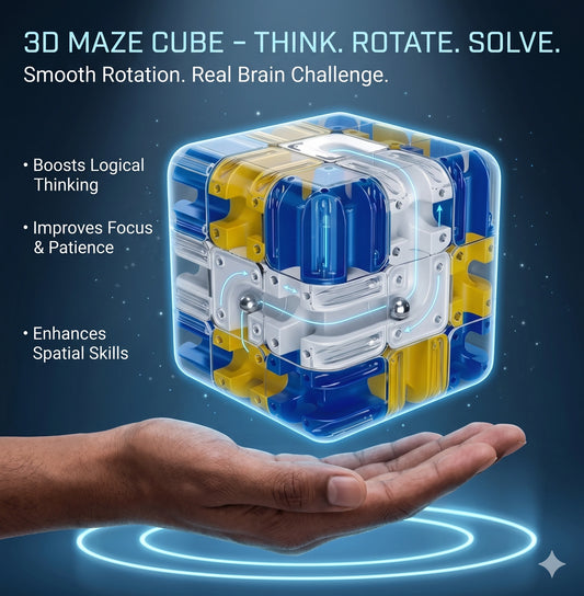 RollingCube™  – Interactive Learning Toy | Rolling Motion Play | Boosts Focus & Curiosity
