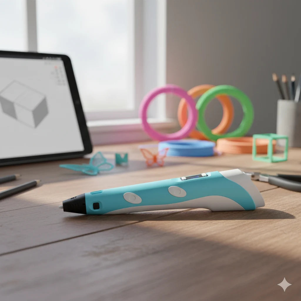 LittleCraft 3D Pen – Art & Learning Pen | Imagine • Design • Create | Confidence Through Play