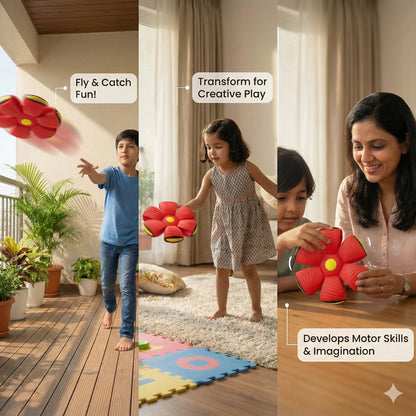 FlipSphere™ – Flip, Fly, Transform | Creative Active Play | Fun Without Screens