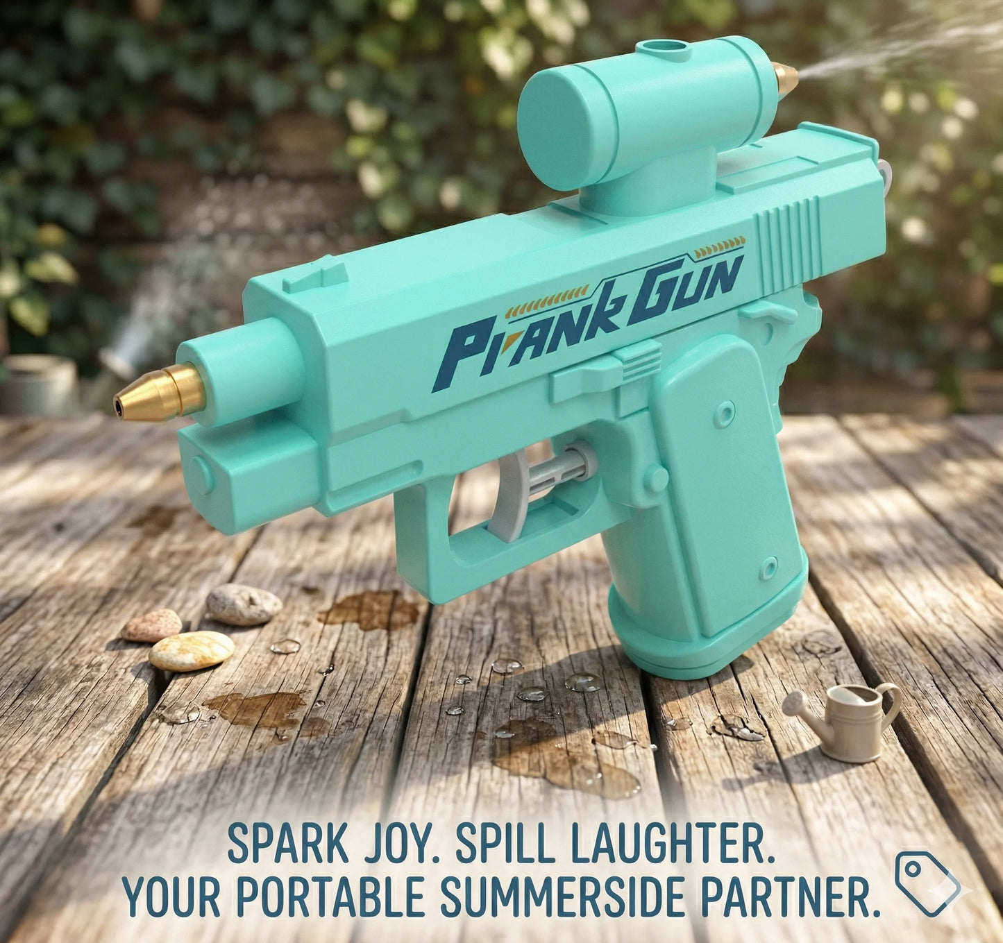 PrankGun™ – Long Range Water Gun | High Pressure Spray | Outdoor Play & Group Fun