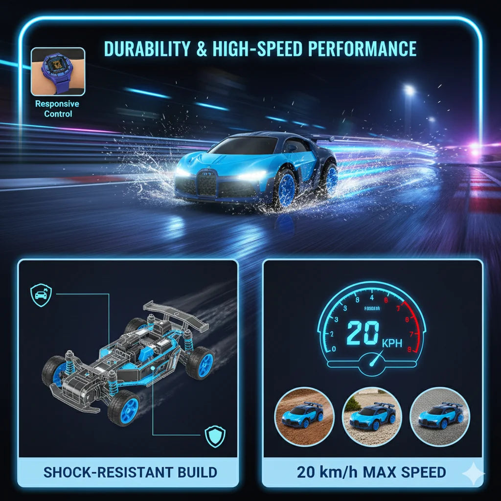 MiniDrifter™ – Smart RC Car | Smooth Control | Builds Focus & Motor Skillsn