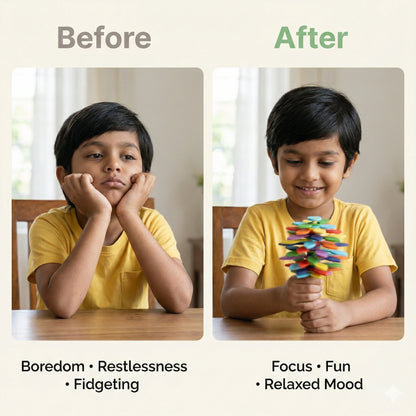 SpinFlower™ – Sensory Spinner Toy |  Easy Rotation | Focused, Relaxing Play