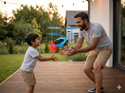 AeroJoy™ –  RC Helicopter | Easy-Control | Builds Focus & Motor Skills