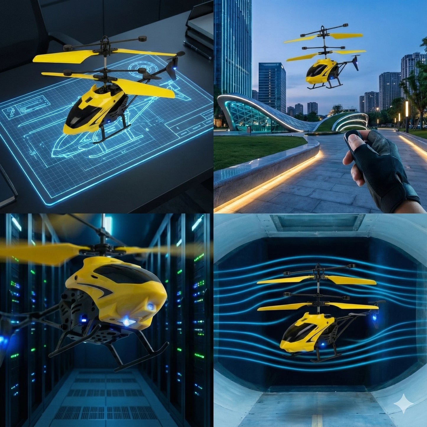 AeroJoy™ –  RC Helicopter | Easy-Control | Builds Focus & Motor Skills