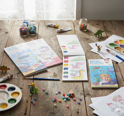 SketchFill™ – Painting Book for Kids| Reusable Pages | Stress-Free Art Time