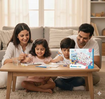 SketchFill™ – Painting Book for Kids| Reusable Pages | Stress-Free Art Time