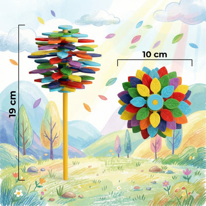 SpinFlower™ – Sensory Spinner Toy |  Easy Rotation | Focused, Relaxing Play