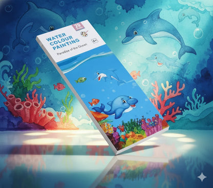 SketchFill™ – Painting Book for Kids| Reusable Pages | Stress-Free Art Time