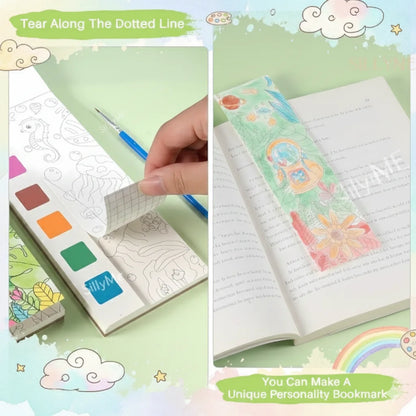 SketchFill™ – Painting Book for Kids| Reusable Pages | Stress-Free Art Time