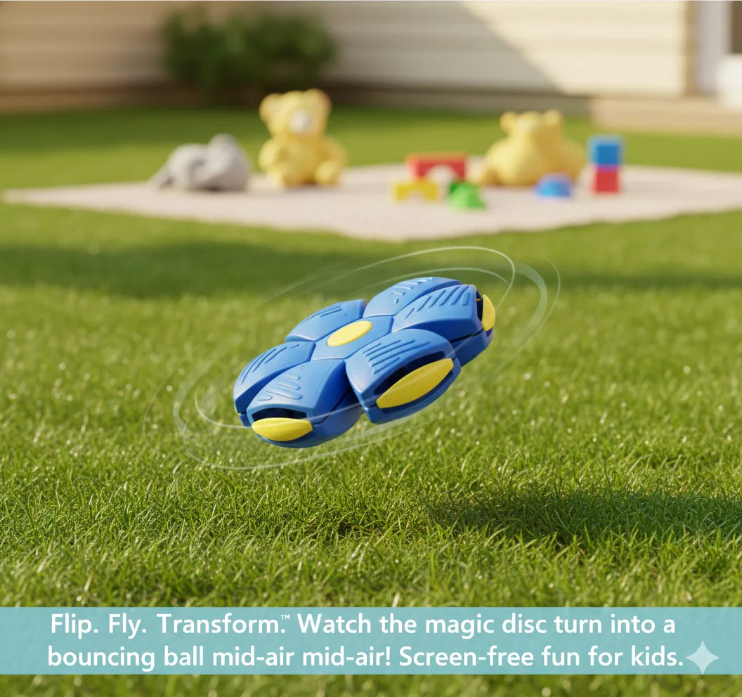 FlipSphere™ – Flip, Fly, Transform | Creative Active Play | Fun Without Screens