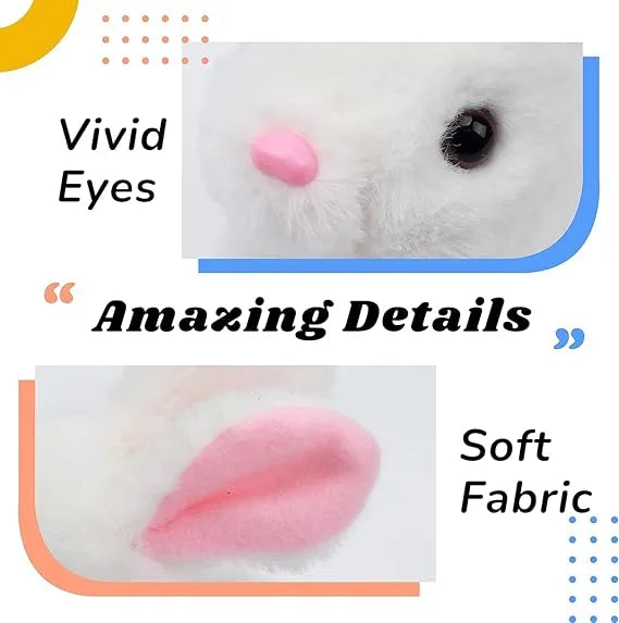 JoyBunny™- Interactive Rabbit | Soft & Hopping | Comfort Meets Playtime