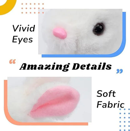 JoyBunny™- Interactive Rabbit | Soft & Hopping | Comfort Meets Playtime
