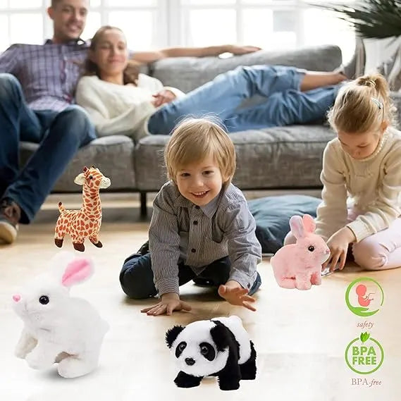 JoyBunny™- Interactive Rabbit | Soft & Hopping | Comfort Meets Playtime
