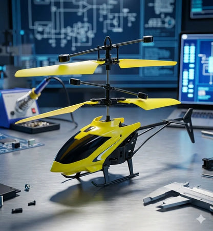 AeroJoy™ –  RC Helicopter | Easy-Control | Builds Focus & Motor Skills
