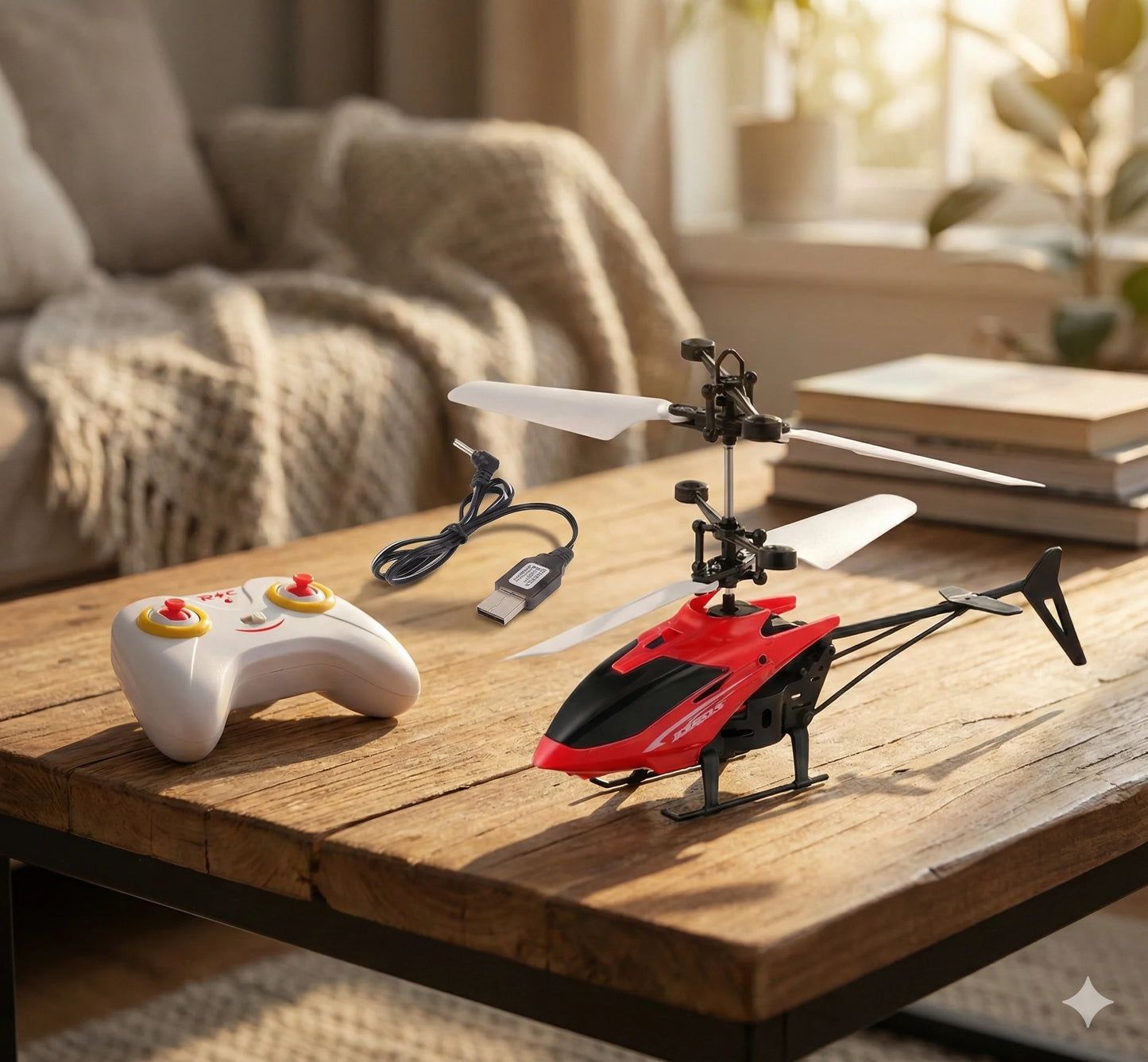 AeroJoy™ –  RC Helicopter | Easy-Control | Builds Focus & Motor Skills