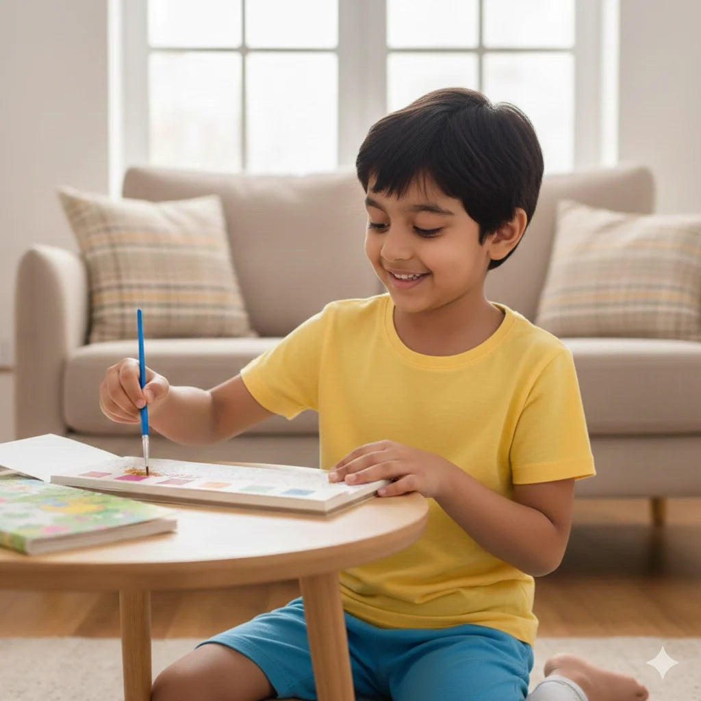 SketchFill™ – Painting Book for Kids| Reusable Pages | Stress-Free Art Time