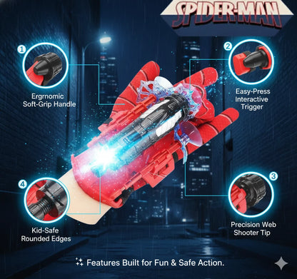Spidey WebBlaster™- Interactive Action-Packed Web Shooter for Little Superheroes