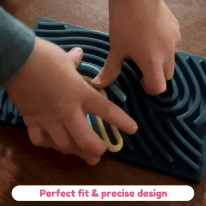 BusyBrain™- Silicone Activity Board | Soft, Safe & Tactile | Comforting Screen-Free Play