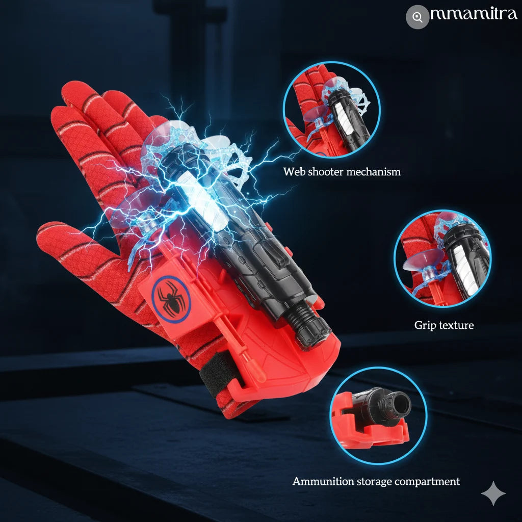 Spidey WebBlaster™- Interactive Action-Packed Web Shooter for Little Superheroes