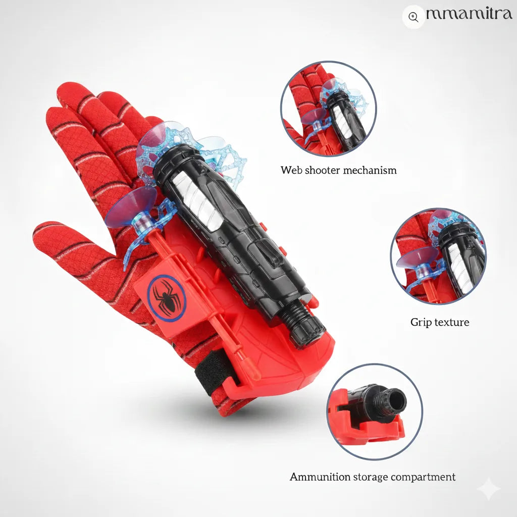 Spidey WebBlaster™- Interactive Action-Packed Web Shooter for Little Superheroes