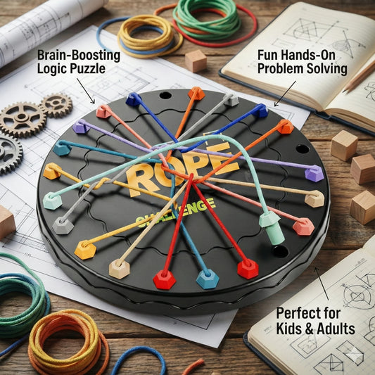 BrainKnots™ – Brain Puzzle Toy | Reasoning Skills | Smart Play