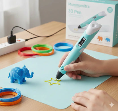 LittleCraft 3D Pen – Art & Learning Pen | Imagine • Design • Create | Confidence Through Play