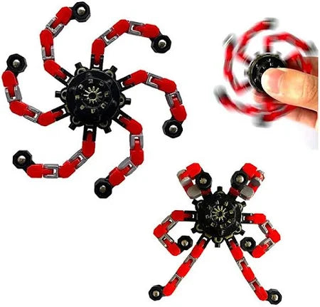 FusionFidget™ – Build-and-Transform Sensory Toy | Dynamic Shapes & Smooth Spin | Calm, Play & Collect