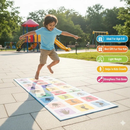 Hopscotch™ – Kids’ Play Mat | Non-Slip & Colorful | Fun Learning Activity