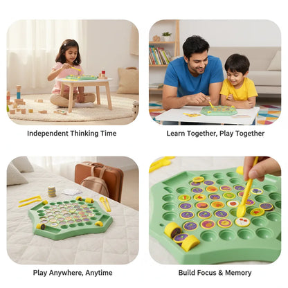 FocusFlip™ - Focus Game | Observation & Control | Slow, Smart Play