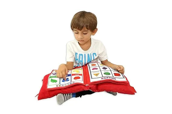 BrightHug™ – Learning Cushion | Soft, Safe & Engaging | Comfort Meets Early Education