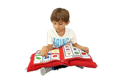BrightHug™ – Learning Cushion | Soft, Safe & Engaging | Comfort Meets Early Education