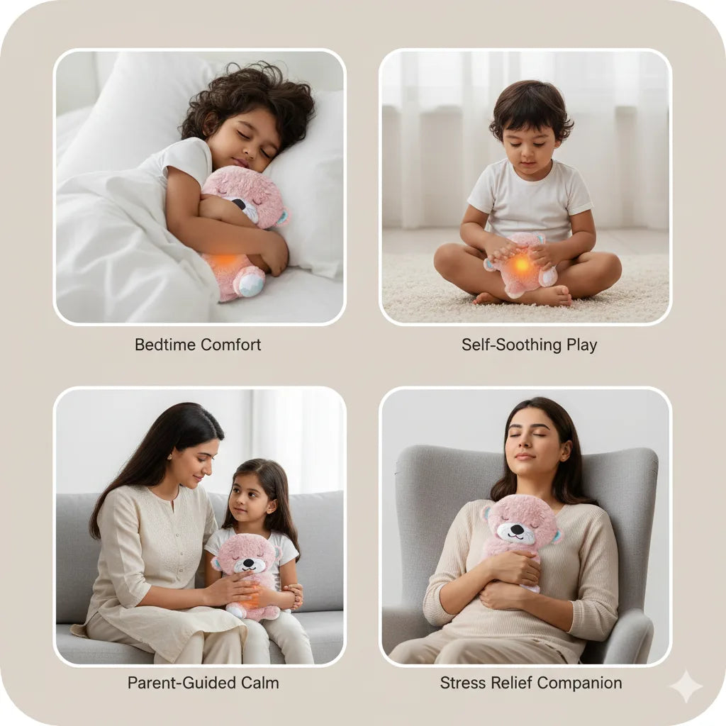 RestBuddy™ – Breathing Sleep Buddy | Soothing Sounds | Peaceful Sleep Support