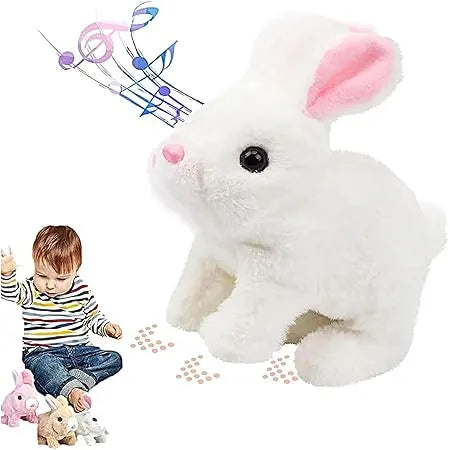 JoyBunny™- Interactive Rabbit | Soft & Hopping | Comfort Meets Playtime