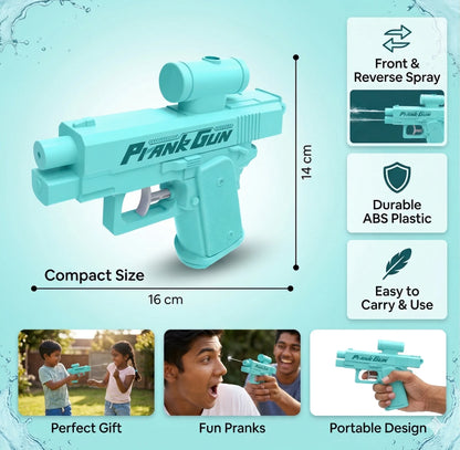 PrankGun™ – Long Range Water Gun | High Pressure Spray | Outdoor Play & Group Fun