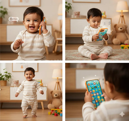 KiddieConnect™ – Smart Learning Phone | Alphabet, Numbers & Rhymes | Early Brain Stimulation